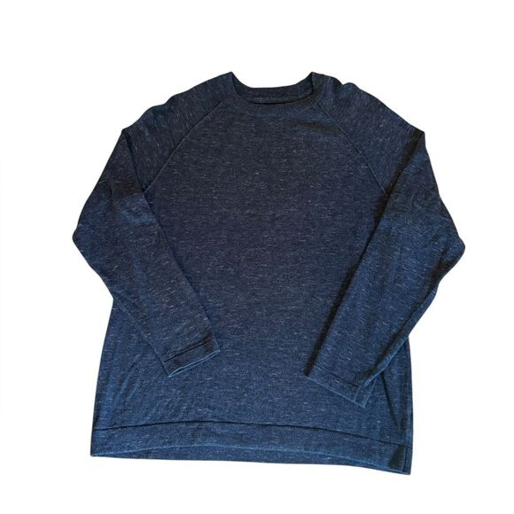 Art Of Rhetoric Cotton Crewneck Sweater Navy Blue Long Sleeve Mens Medium - Picture 1 of 7